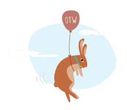 The Brown Hare sticker #2652165