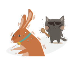The Brown Hare sticker #2652190