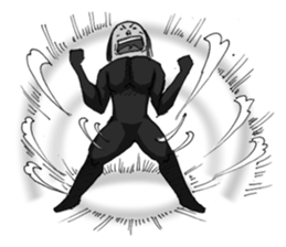 A bit bad old man fighter 2 sticker #2652365