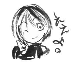 cuteblack04 sticker #2652398