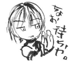 cuteblack04 sticker #2652399