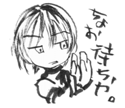 cuteblack04 sticker #2652399