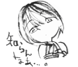 cuteblack04 sticker #2652407