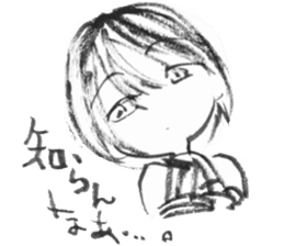 cuteblack04 sticker #2652407