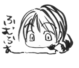 cuteblack04 sticker #2652409