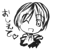 cuteblack04 sticker #2652410