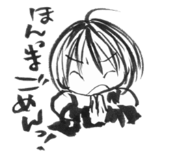 cuteblack04 sticker #2652411