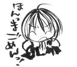 cuteblack04 sticker #2652411