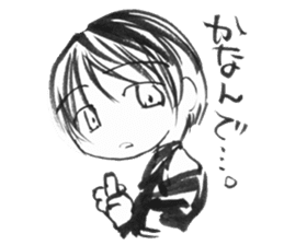 cuteblack04 sticker #2652412