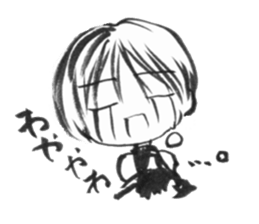 cuteblack04 sticker #2652416