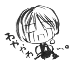 cuteblack04 sticker #2652416