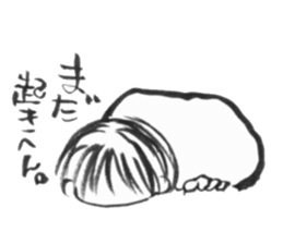 cuteblack04 sticker #2652418