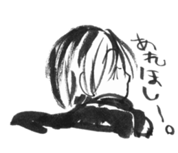 cuteblack04 sticker #2652421