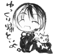 cuteblack04 sticker #2652428