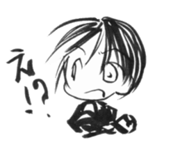 cuteblack04 sticker #2652433