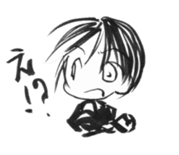 cuteblack04 sticker #2652433