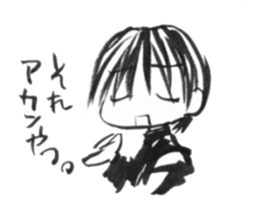 cuteblack04 sticker #2652434