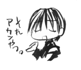 cuteblack04 sticker #2652434