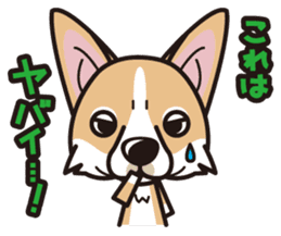 iinu - Pembroke Welsh Corgi sticker #2652593