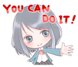 Two Cute Girls sticker #2652875