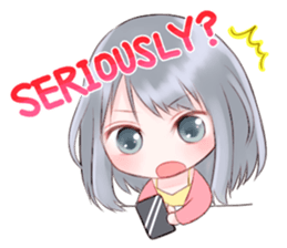 Two Cute Girls sticker #2652877