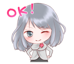 Two Cute Girls sticker #2652887