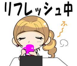 I'm a work in me!(OL/salaryman ed) sticker #2653203