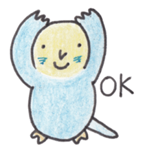 Budgerigar Peoples sticker #2654239