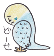 Budgerigar Peoples sticker #2654257