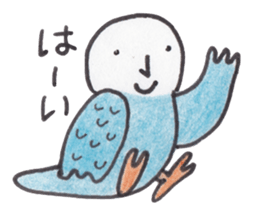 Budgerigar Peoples sticker #2654261