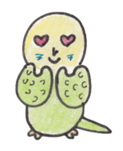 Budgerigar Peoples sticker #2654262