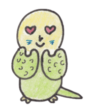 Budgerigar Peoples sticker #2654262