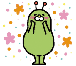 Fairy of the caterpillar and the rabbit. sticker #2654358