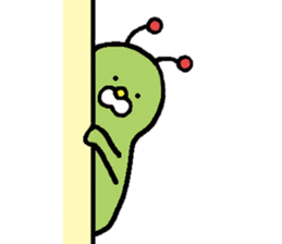 Fairy of the caterpillar and the rabbit. sticker #2654360