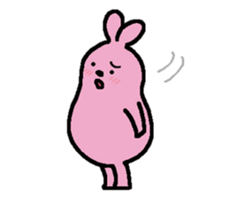 Fairy of the caterpillar and the rabbit. sticker #2654370