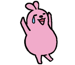Fairy of the caterpillar and the rabbit. sticker #2654374