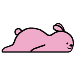 Fairy of the caterpillar and the rabbit. sticker #2654375