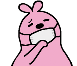 Fairy of the caterpillar and the rabbit. sticker #2654379