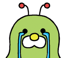 Fairy of the caterpillar and the rabbit. sticker #2654381