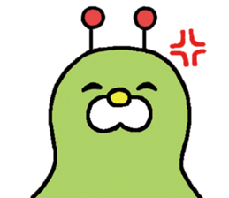 Fairy of the caterpillar and the rabbit. sticker #2654387