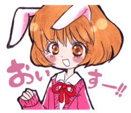 Delusion girl and Cool wolf Sticker sticker #2655275