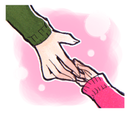 Delusion girl and Cool wolf Sticker sticker #2655280