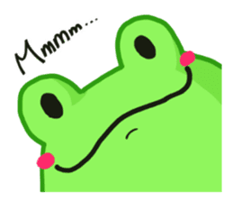 Yan's Frog(English version) sticker #2655397