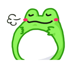 Yan's Frog(English version) sticker #2655402
