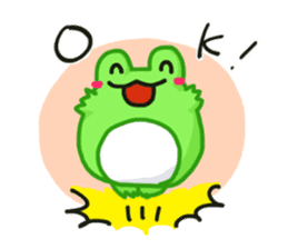 Yan's Frog(English version) sticker #2655403
