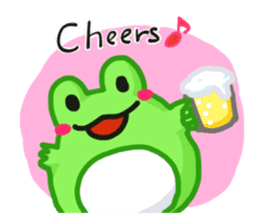 Yan's Frog(English version) sticker #2655415