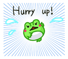 Yan's Frog(English version) sticker #2655420