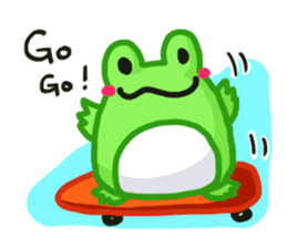 Yan's Frog(English version) sticker #2655421