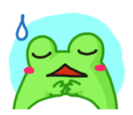 Yan's Frog(English version) sticker #2655422