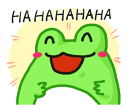 Yan's Frog(English version) sticker #2655423